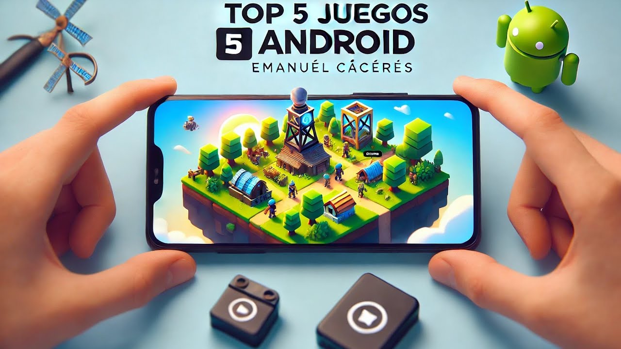 TOP 5 LOS MEJORES JUEGOS DE ANDROID QUE DEBES PROBAR ESTE 2024 - YouTube