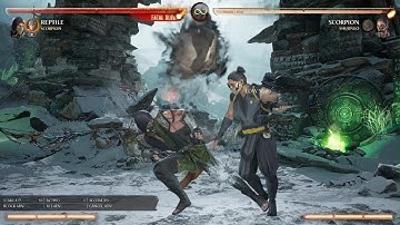 Crazt Reptile Invisibility Combo -MK1