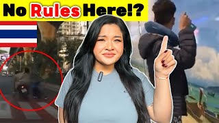 Breaking the Rules in Thailand: Foreigners Urinate, Hit, and Get Arrested!