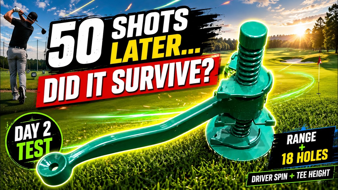 ティトルxゴルフシュミレーター 50 Shots Later: Did This Rotating Simulator Tee Hold Up? - YouTube
