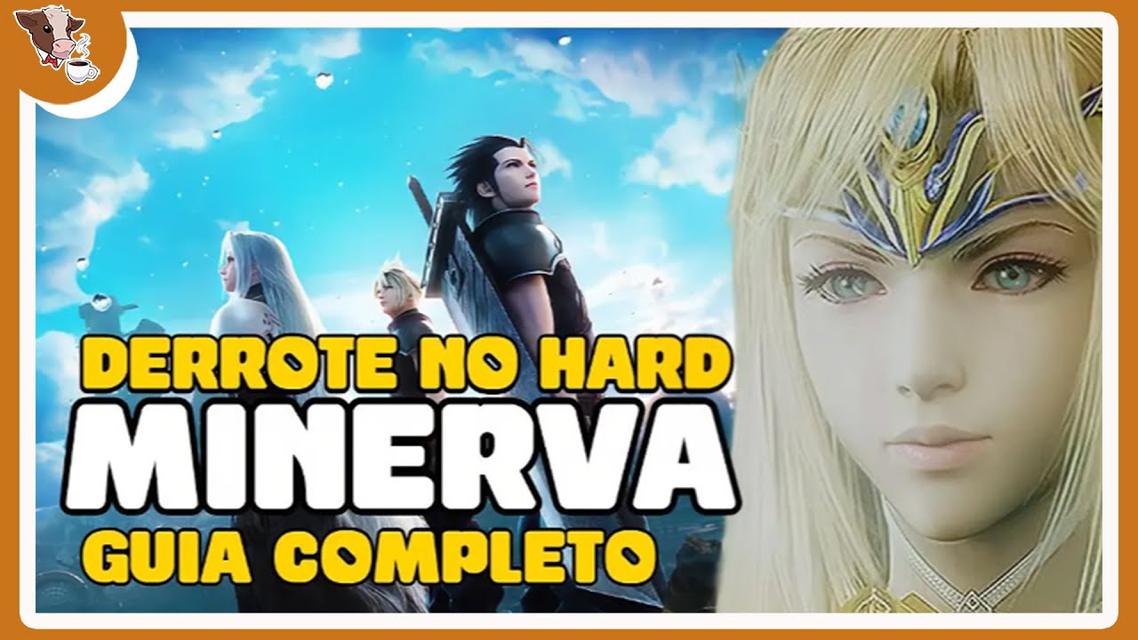 Crisis Core Final Fantasy VII Reunion Como vencer o Minerva | GUIA DE ESTRATEGIA