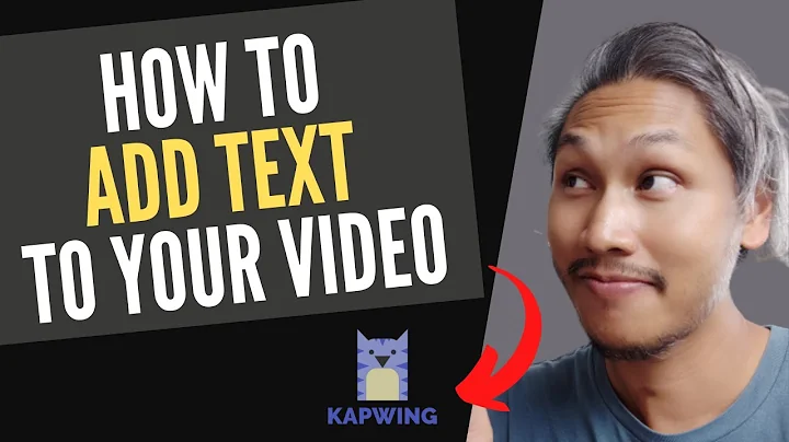 How to add text to your video | Kapwing video editor for iPhone, Android and Desktop