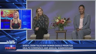 Sheryl Crow shares why women should prioritize and schedule their health screenings