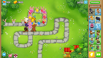 BTD 6 - Monkey Meadow (Double HP Moabs/Hard)