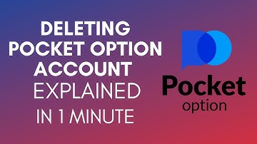 How To Delete Pocket Option Account (2025)