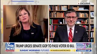 Speaker Johnson Joins Sunday Morning Futures With Maria Bartiromo