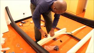 Assembling Roma or Enzo Italian Modern Designer Faux Leather Bed