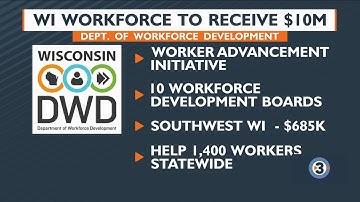 WI workforce to receive $10M