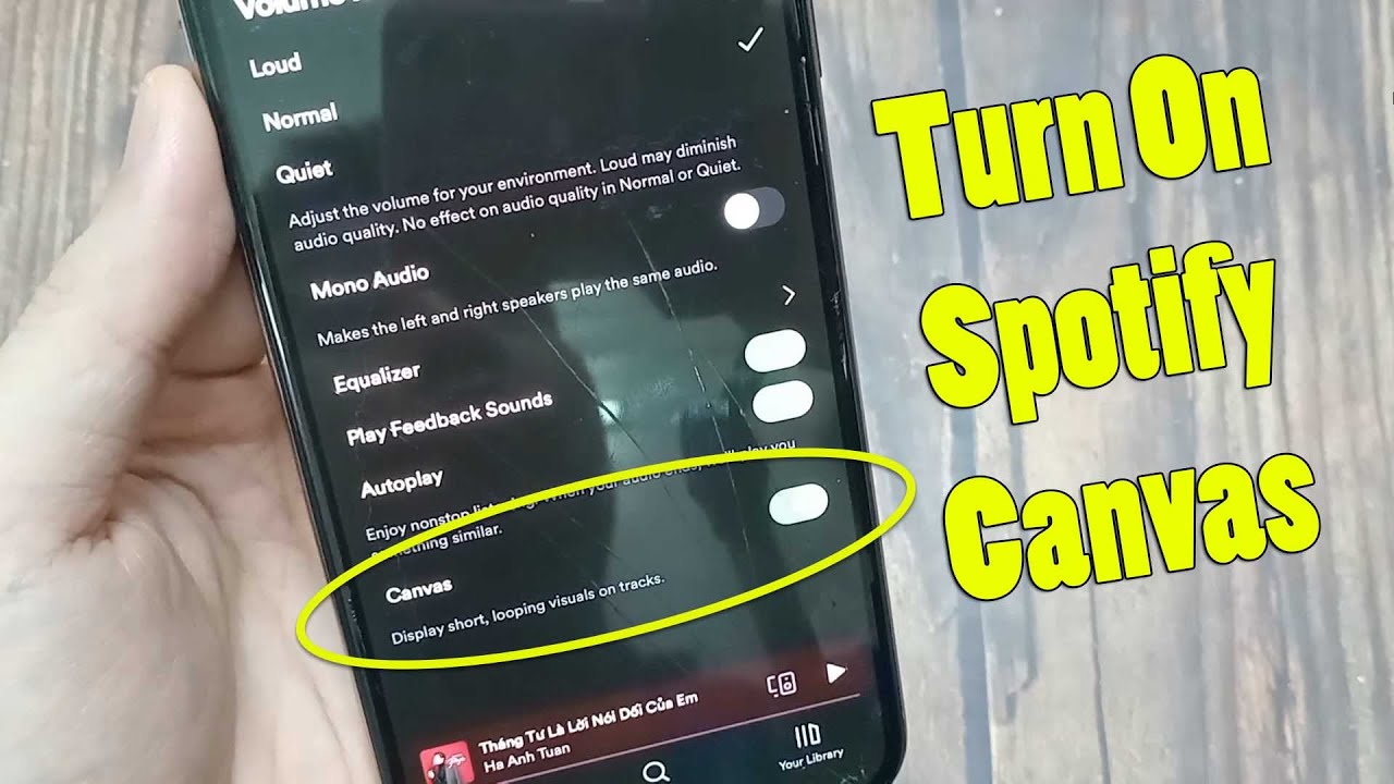 How to Turn On or Off Canvas in Spotify