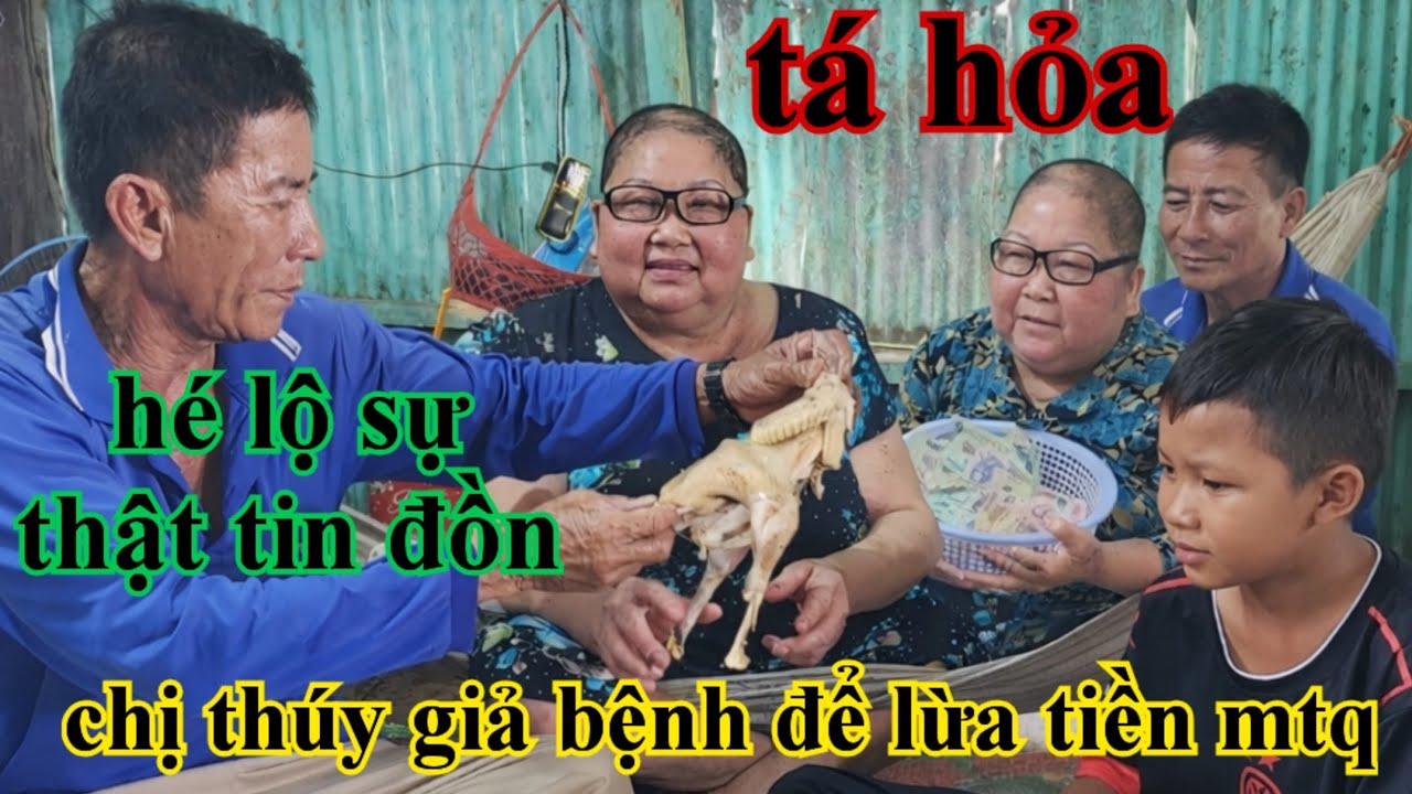 Tá hỏa hé lộ sự thật tin đồn chị thúy giả b.ệnh lừa tiền của mtq