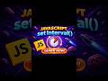 🔥 Run Code Every Second? JavaScript setInterval() 😱 #codeshiksha #javascript #webdevelopment