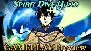 Spirit Dive Yuno Gameplay Preview | Black Clover Mobile (JP)