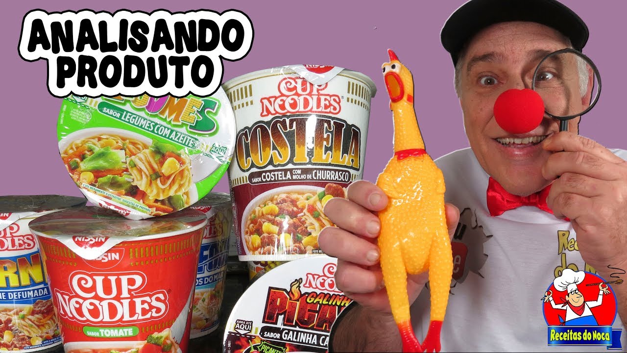 Provei CUP NOODLES Japonês - MACARRÃO INSTANTÂNEO - vejam minha avaliação