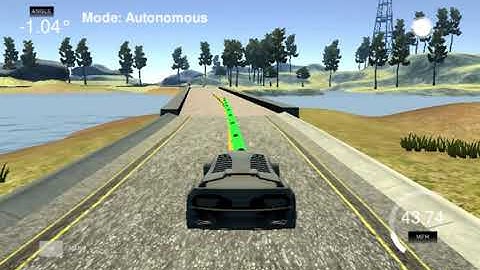 Model Predictive Control in Unity Simulator