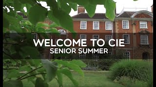 Welcome to CIE - Senior Summer 2020