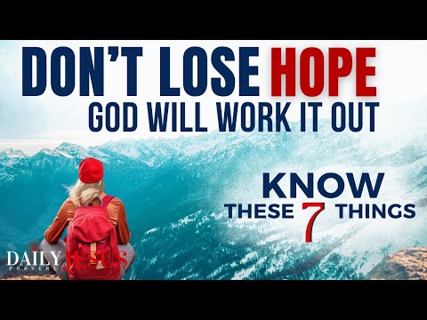 WATCH How God Will Work it Out If You Don’t Lose Hope (Best Christian Motivation)