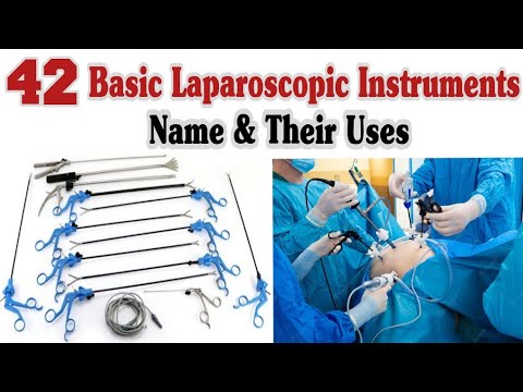 42 Basic Laparoscopic Instruments Name And