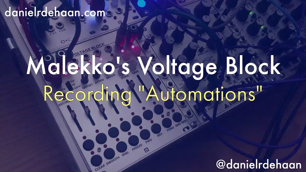 Malekko's Voltage Block - A Practical Guide to Creating Sequences