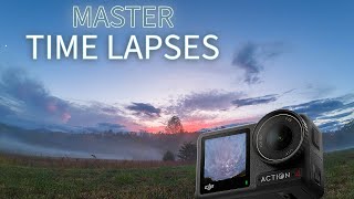 DJI Osmo Action 4 | A Guide to Capturing the BEST TIME LAPSES