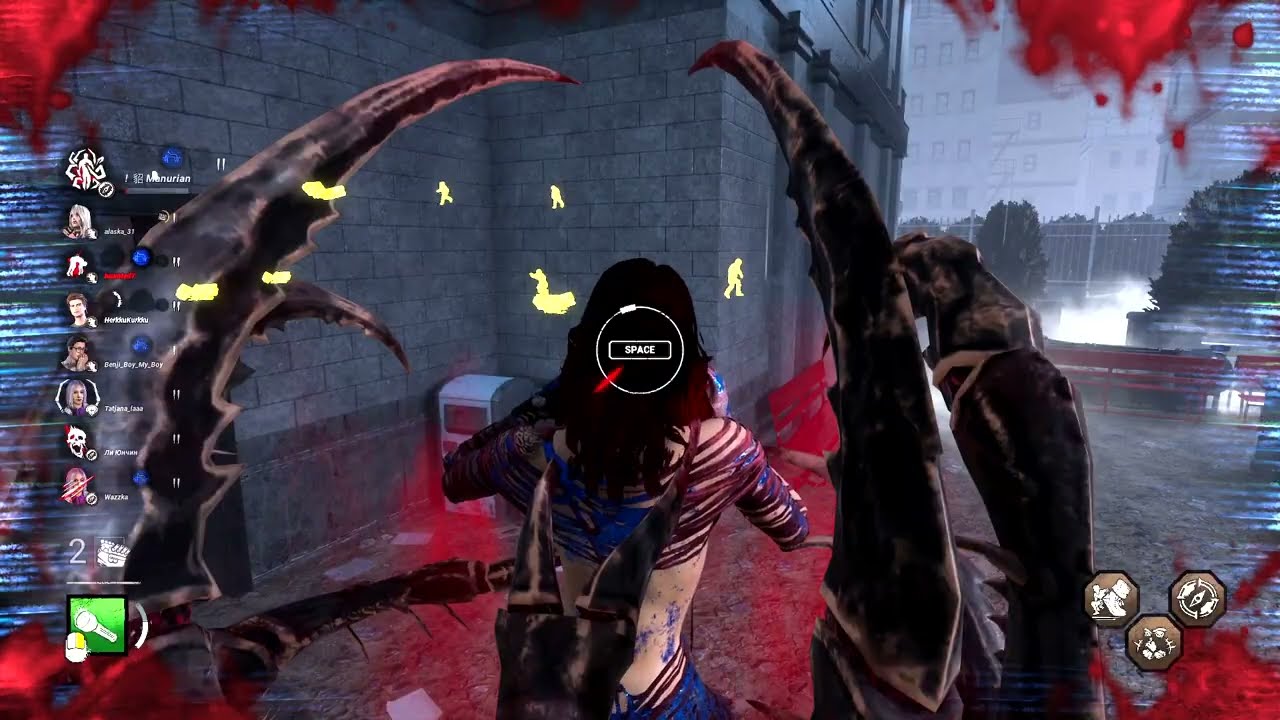 Зомби и собака в dbd 2vs8