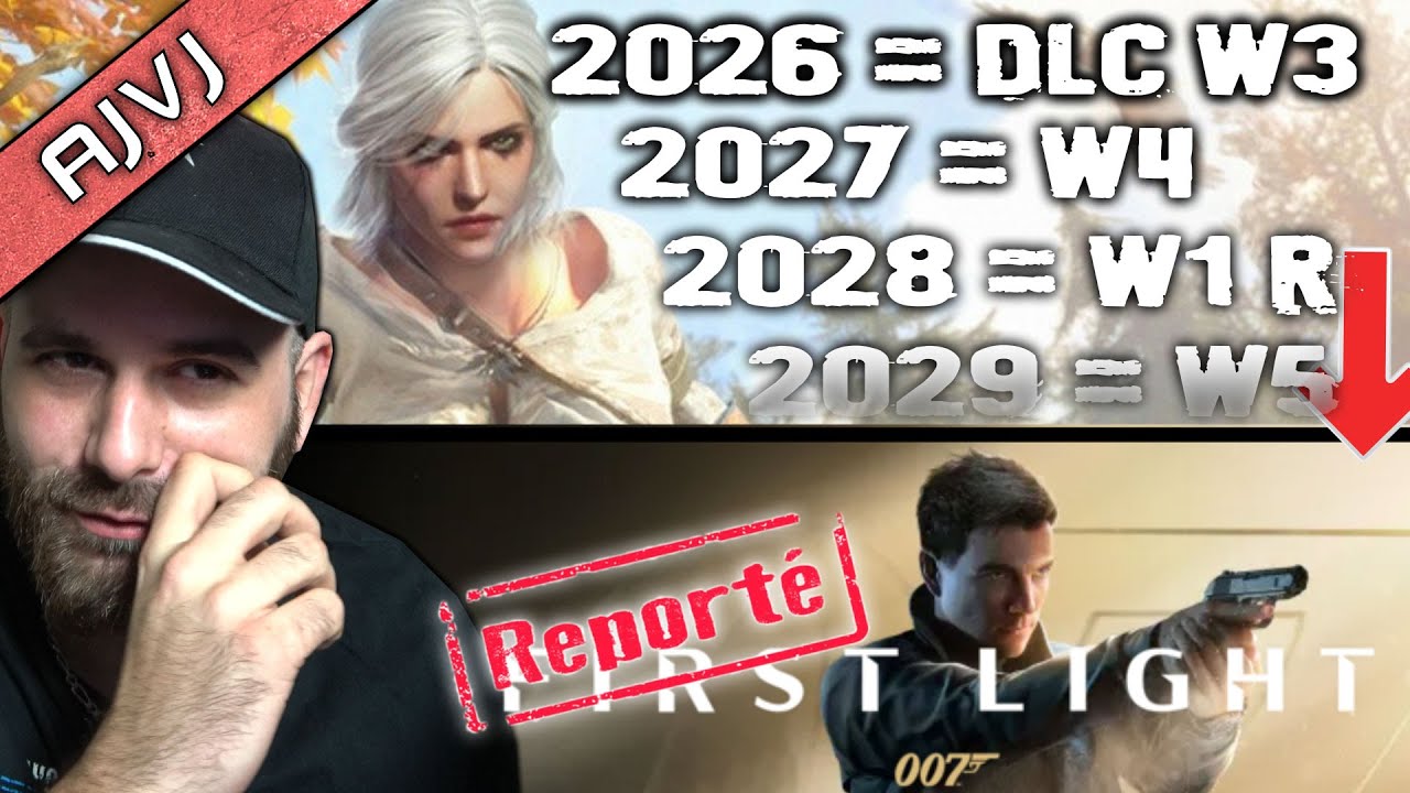Piratage de compte PSN 😯 Sandfall refuse de grossir, DLC The Witcher 3 et programme ➡️ 2031, …