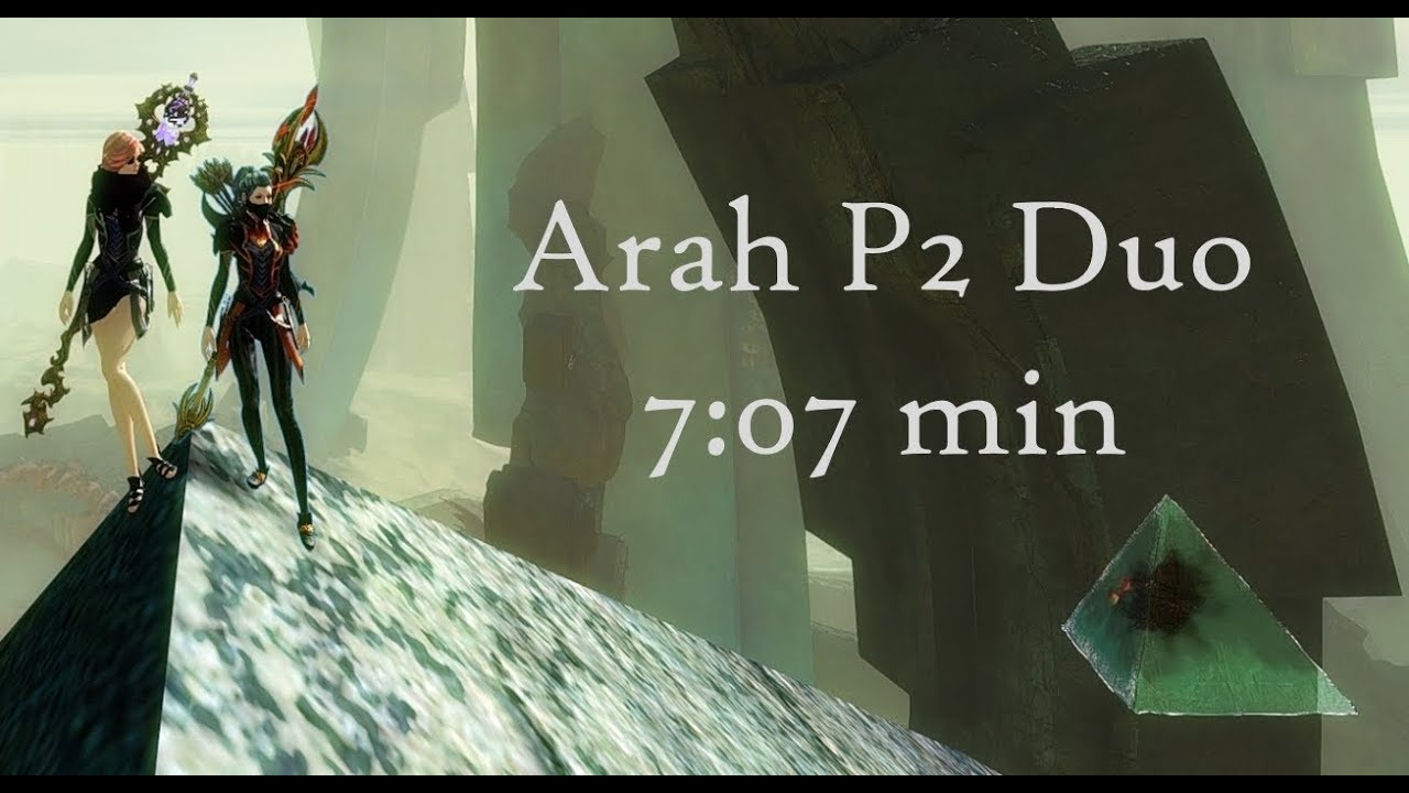 Gw2: [qT]/[QA] Arah P2 Duo 7:07 | [Unrestricted] - YouTube