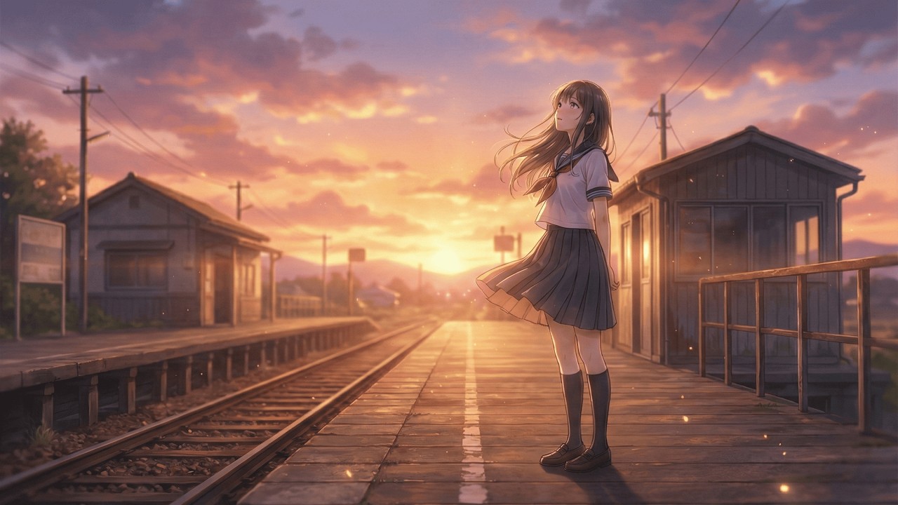 Same Time, Same Sky | Emotinal Anime Opening Song | Original Emotional J-Pop