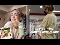 vlog: my perfect matcha latte recipe + thrift haul