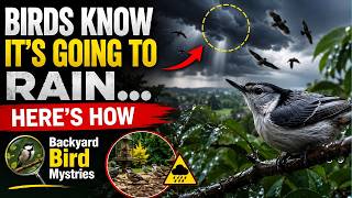 Birds Know It’s Going to Rain… Here’s How