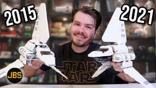 LEGO Star Wars Imperial Shuttle Review + Build + Comparison 75094 vs 75302