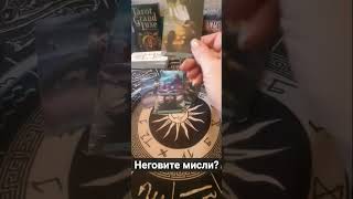 Неговите мисли в момента тук и сега? #tarot #таро #любов