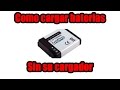 Cargar cualquier Bateria sin su cargador. Cargar Baterías de Consola en cualquier sitio