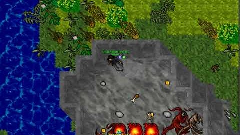 Classic Tibia Dragon Lord