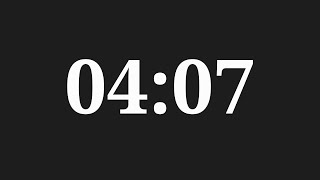 Celebrity 4 Minutes 7 Seconds Countdown Timer Profile