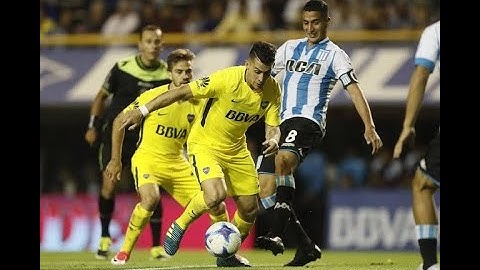 Boca 1 Racing 2 Superliga Argentina 2017/2018