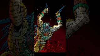 Making of the macuahuitl burger and comics