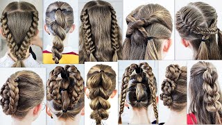 10 Easy And Simple Braided Hairstyles Most Beautiful Hairstyles For Every Day