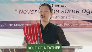 'Role of a Father' (in Chokri) | Mrs Kethovino Rhakho, Pastor CBCK.