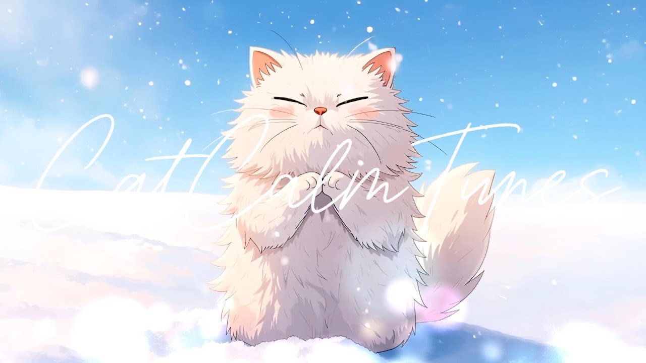 立ち上がる猫の神託｜シュールで癒される冬のヒーリング音楽｜Meditation & Relax Music