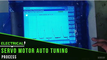 Servo Motor Auto Tuning Process Feat. SIEMENS SINUMERIK 828D | Rolling Mill