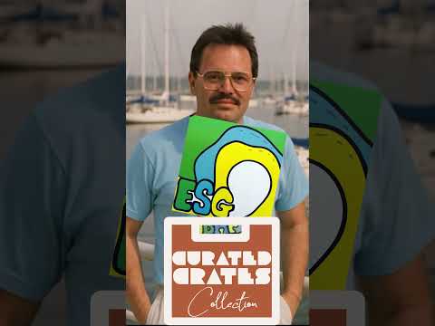 Barry Beats's cousin Terry sports latest New Bap Curated Crates ESG tribute tee shirt #shorts