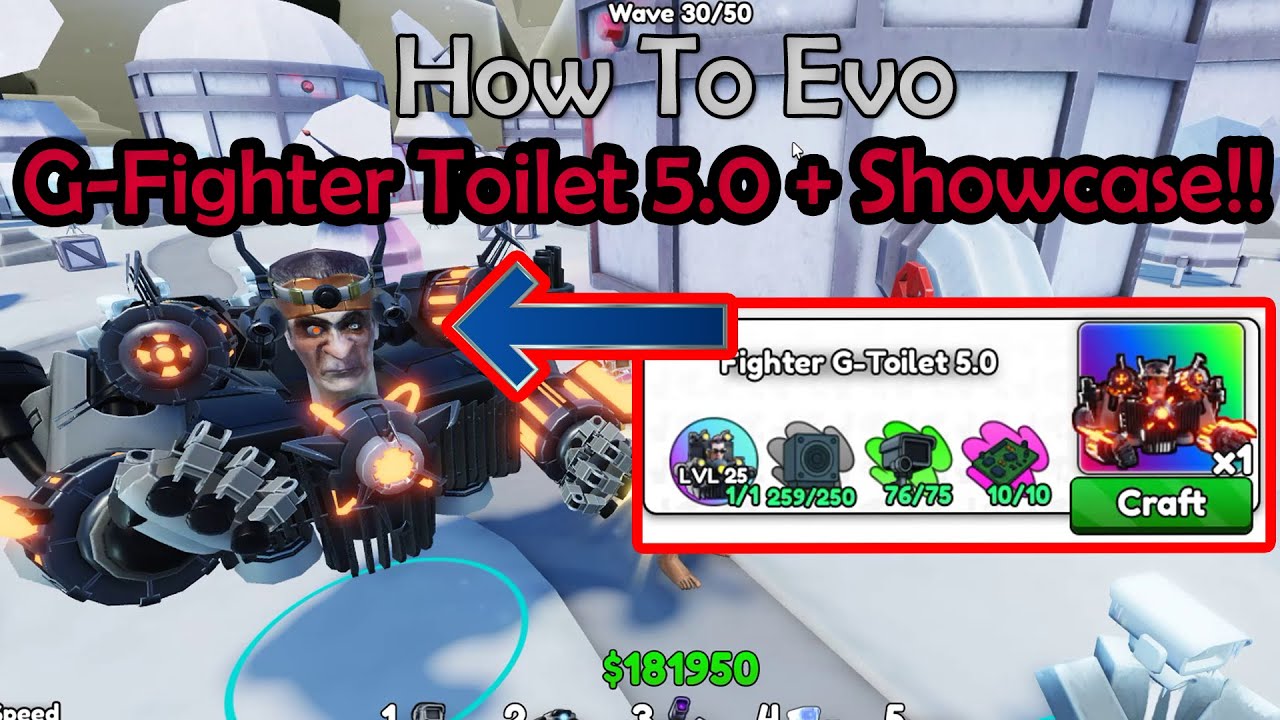 🔥How To grind The New ASTRAL G-Fighter 5.0 🤖🗿 (Items Tutorial and Showcase)!✔[Skibidi Tower Defense]