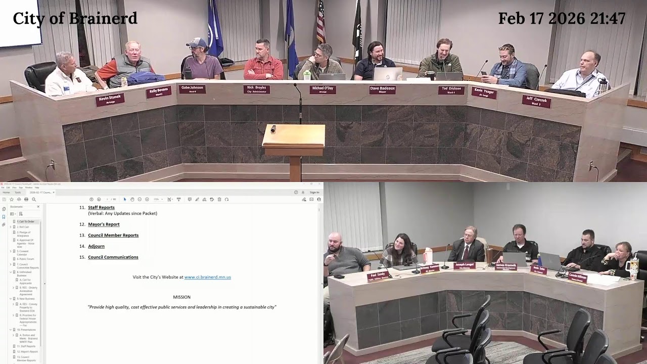 City of Brainerd - City Council - 2/17/26