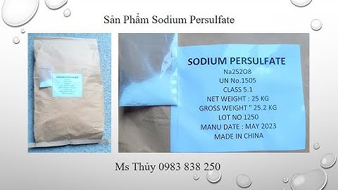 Có bao nhiêu gram na trong 100g chất natri percarbonate năm 2024