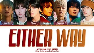 Video thumbnail of "How would NCT DREAM sing Either Way - IVE  ? (Male Ver.)"