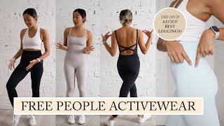 FREE PEOPLE ACTIVEWEAR 'FP MOVEMENT': Try On Haul & Review | Best Leggings?