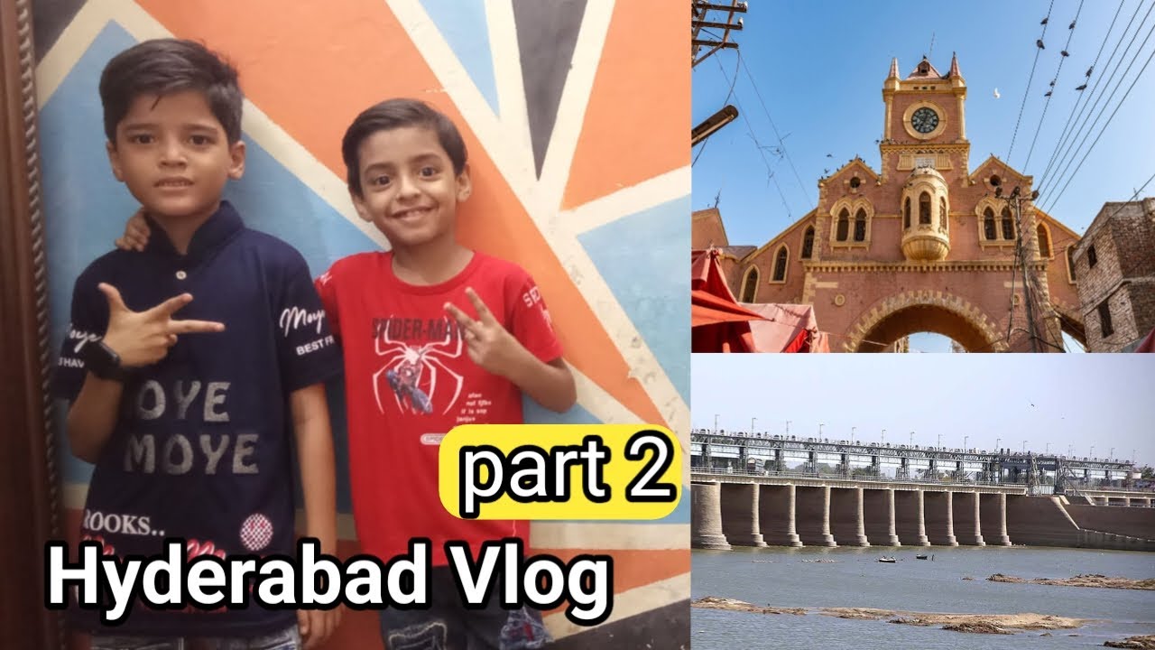 Pakistan Chachu Rafi Hyderabad Vlog Part 2 || chachu OR phuppo ka Ghar || H4 huzaifa ...