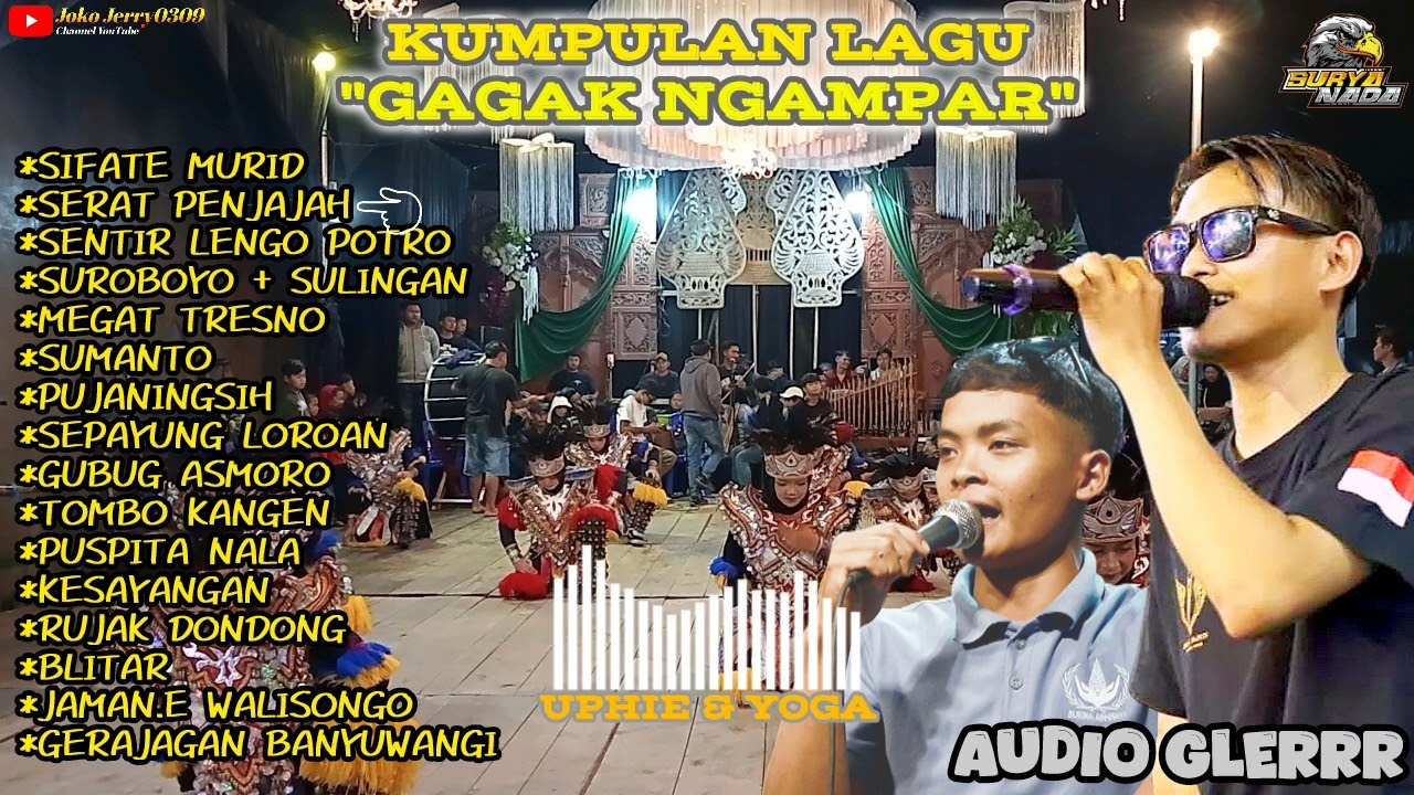 Kumpulan lagu || TOPENG IRENG GAGAK NGAMPAR || VOC' UPHIE & YOGA 
