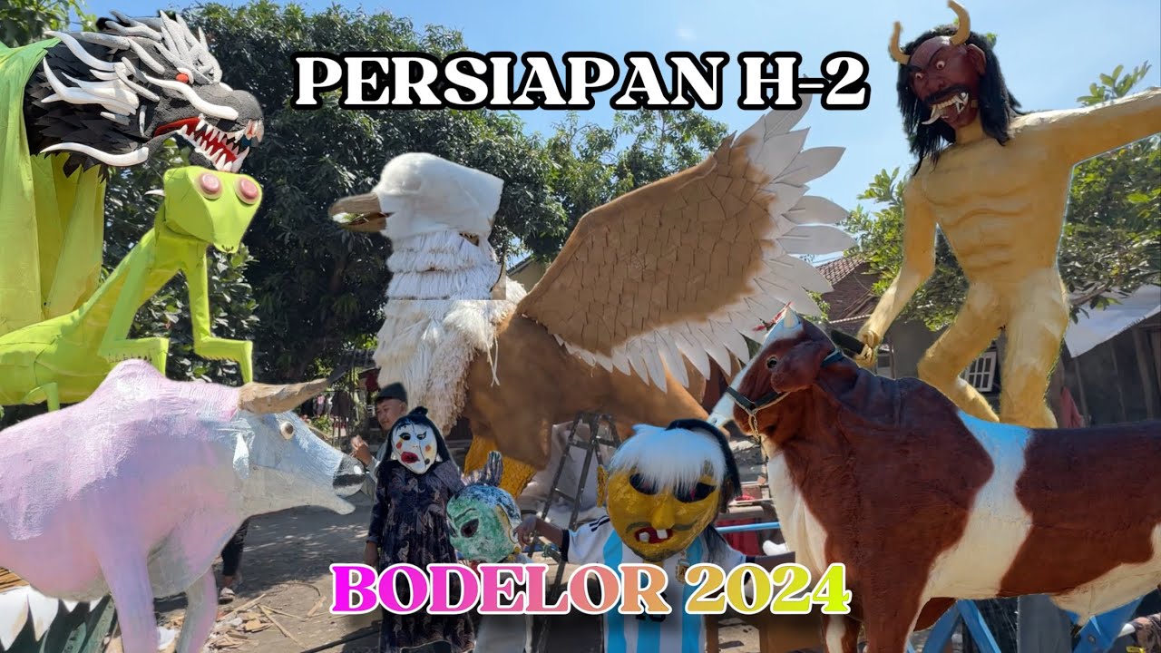 Review❗️Persiapan H-2 Arak Arakan Desa BODELOR 2024 Plumbon Cirebon