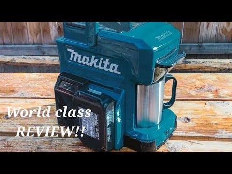 Makita Coffee Maker Runs on Power Tool Batteries